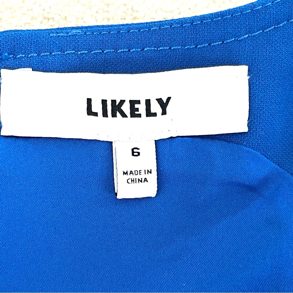 LIKELY Cordelia Fit-and-Flare Cocktail Size 6 - Picture 7 of 7